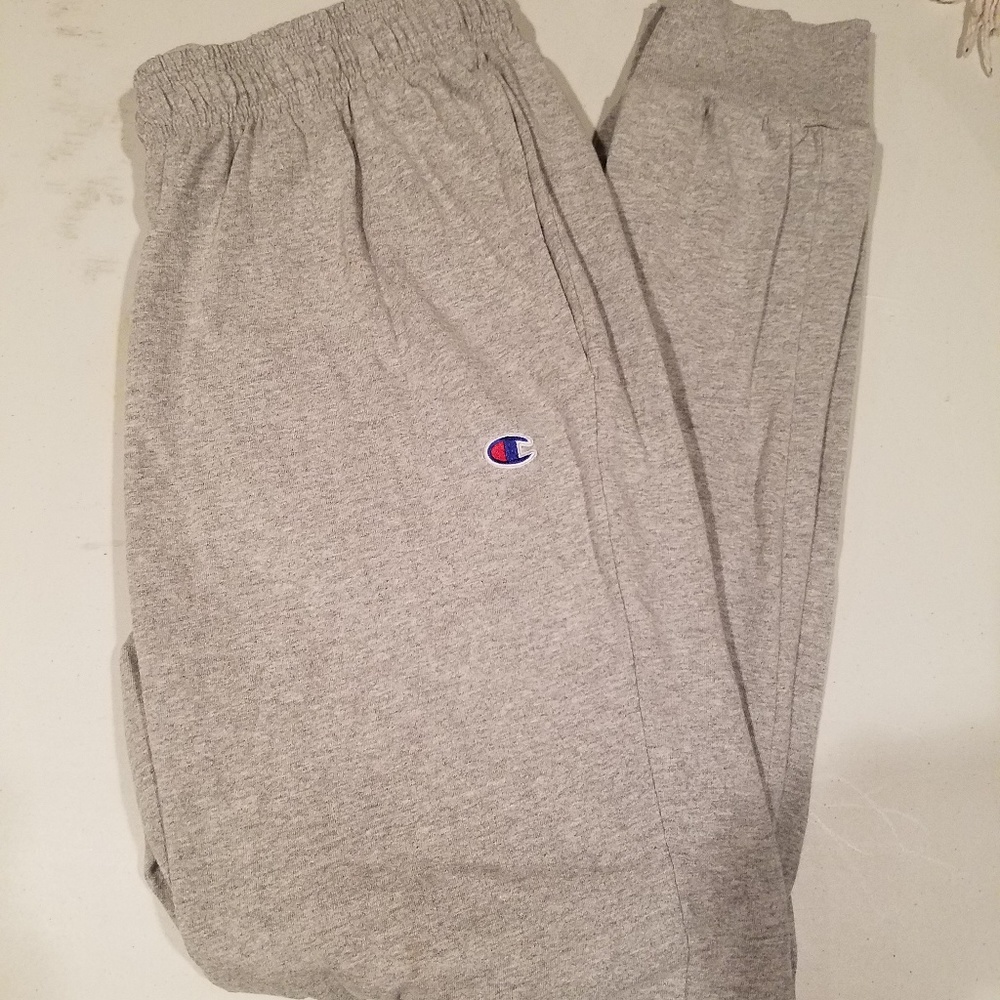 Grey champion joggers